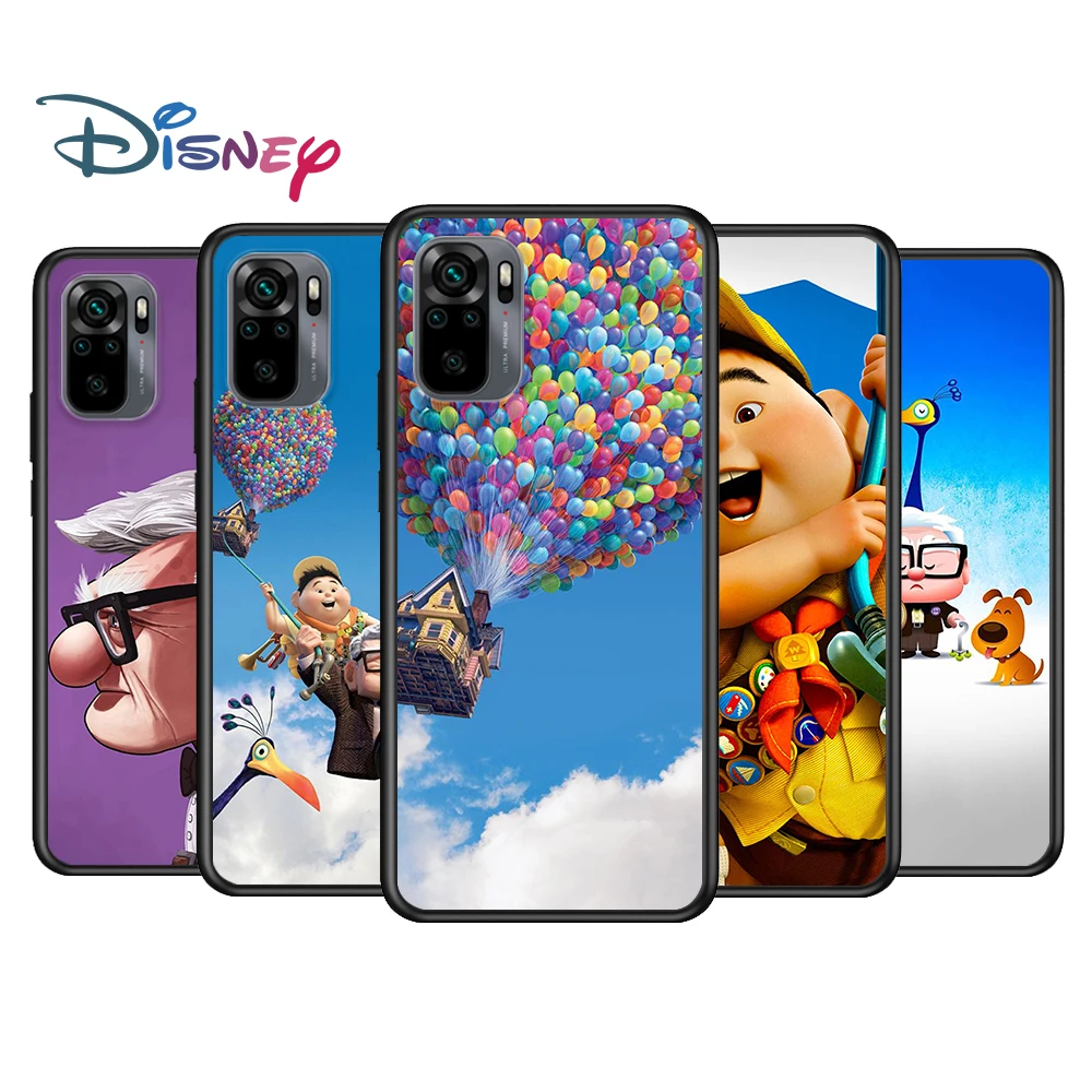 

Up Disney movie for Xiaomi Redmi Note 11 10 10S 9 9T 9S 9Pro Max 8T 8Pro 8 7 6 5 Pro 5A 4X Soft Black Phone CaseCase