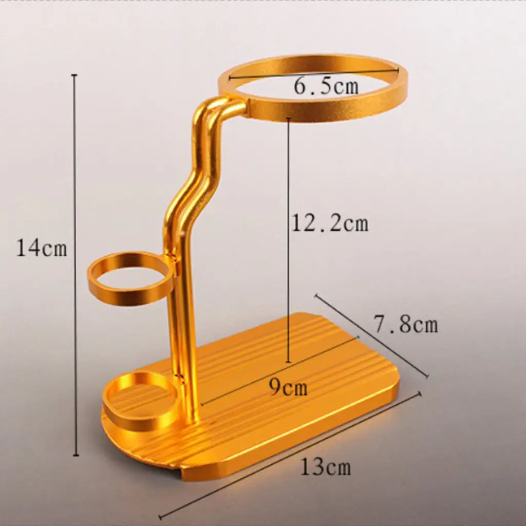 

Креативный держатель-подставка из алюминиевого сплава для чайника, чайного фильтра ~ золотой
