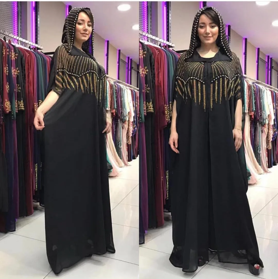 Африканские платья для женщин 2019 африканская одежда мусульманское длинное