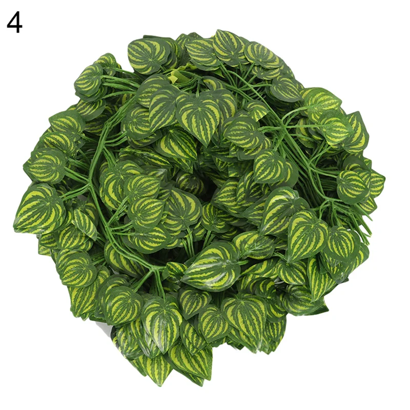 Искусственная трава искусственные растения виноградные листья лоза уличный