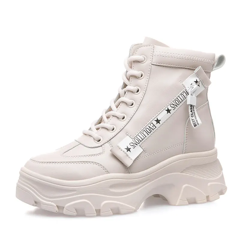 

Platform Shoes for Women 2020 Winter Warm Snow Boots Woman Booties Ankle Boots for Women Fashion White Shoes Ladies Boot Female