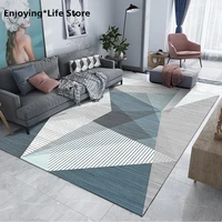 living room carpet floor mat nordic modern minimalist geometric home bedroom bedside rug