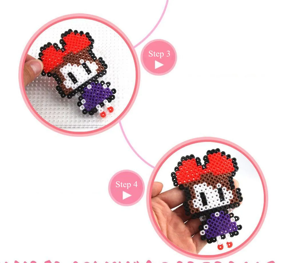 Хама бусины аксессуары для 2,6 мм и 5 мм Perler бусины головоломки игрушки для детей и взрослых 3D Пазлы Perles де Хама дропшиппинг