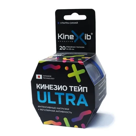 Kinexib Кинезио-тейп Ultra синий |