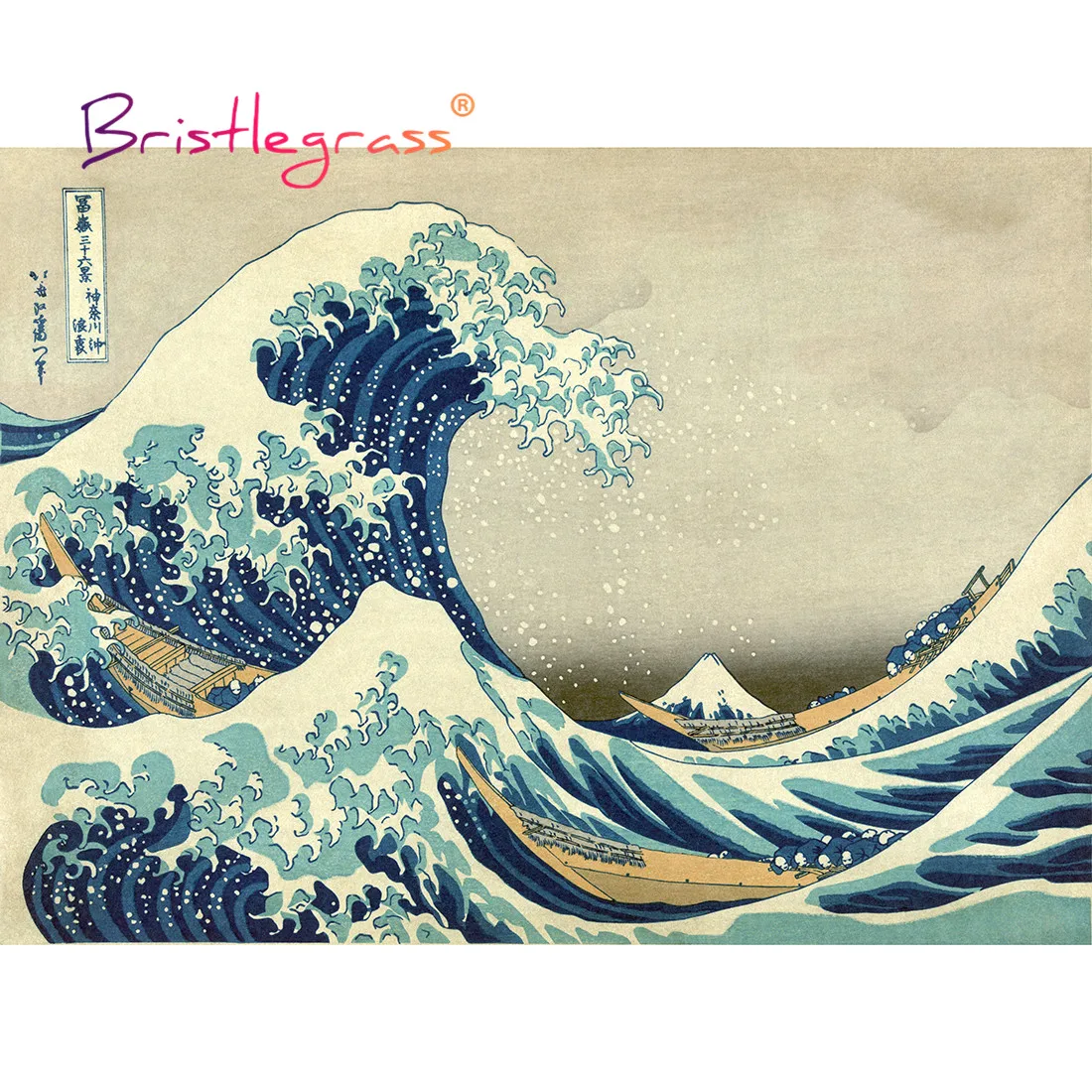 Деревянные пазлы-бриллианты 500 1000 шт. большая волна от Kanagawa Hokusai Ukiyoe 36 видов гора