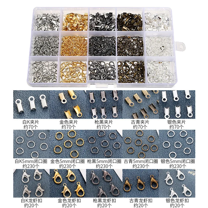 

DIY Jewelry Making Accessories Mini Eye Pins Screw Threaded Clasps Hooks Woman Necklace Earring For Gift Supplier Wholesale