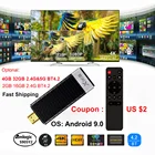 ТВ-приставка X96S X96 Stick 4K TV Stick Mini Android 9 2 ГБ 16 ГБ Amlogic S905Y2 четырехъядерный Wifi BT 1080P 4K Youtube TV Dongle