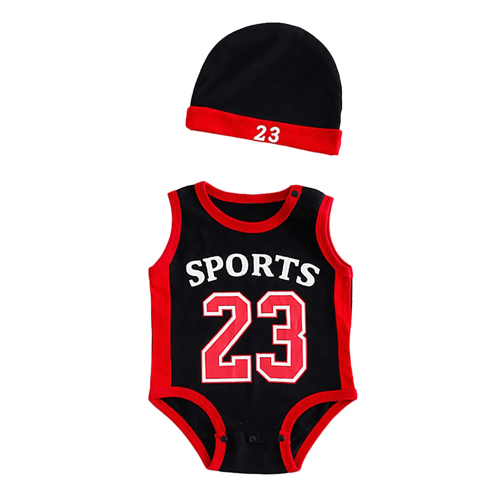 Детская одежда для мальчиков детский комбинезон без рукавов с принтом 23