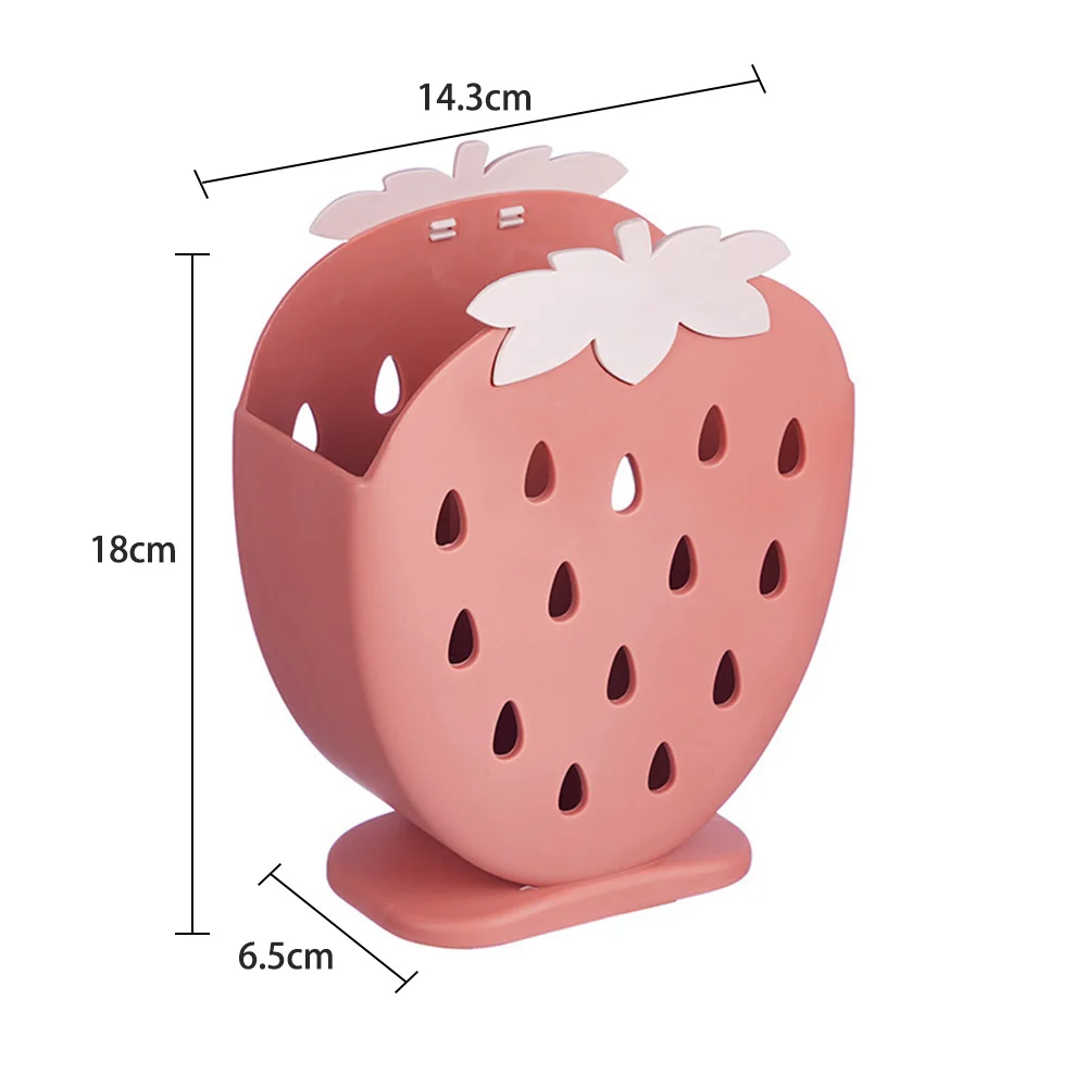 

Drain Hanging Chopstick Cage Storage Rack Containers Kitchen Organizer Plastic Storage Container Chopstick Holder Strawberry Box