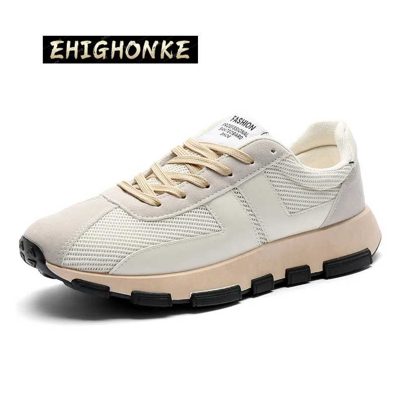 

Кроссовки женские на толстой подошве, повседневные Сникерсы для ходьбы и тенниса, с кружевом, в стиле пэчворк, разноцветные, для весны, 2021