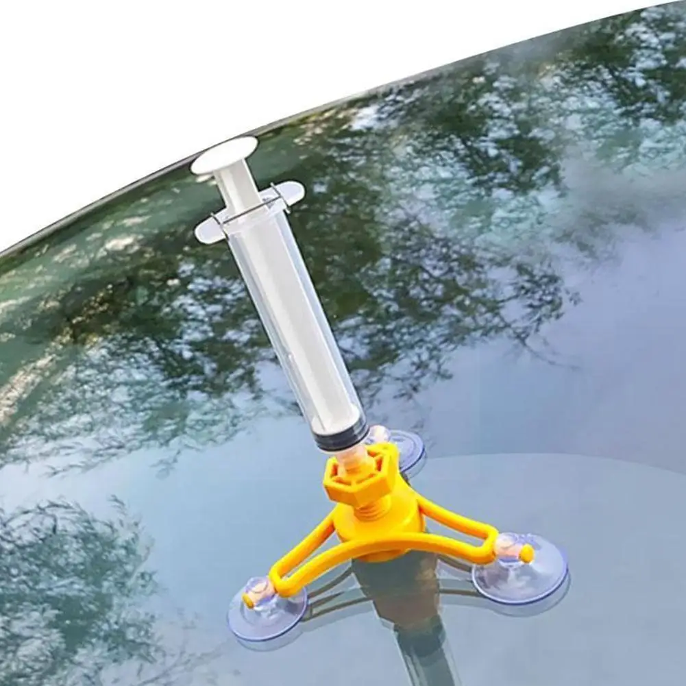 

Инструмент для ремонта ветрового стекла, автомобильный герметик с треснувшим стеклом и смолой, ремонт полировки, инструмент для самостояте...