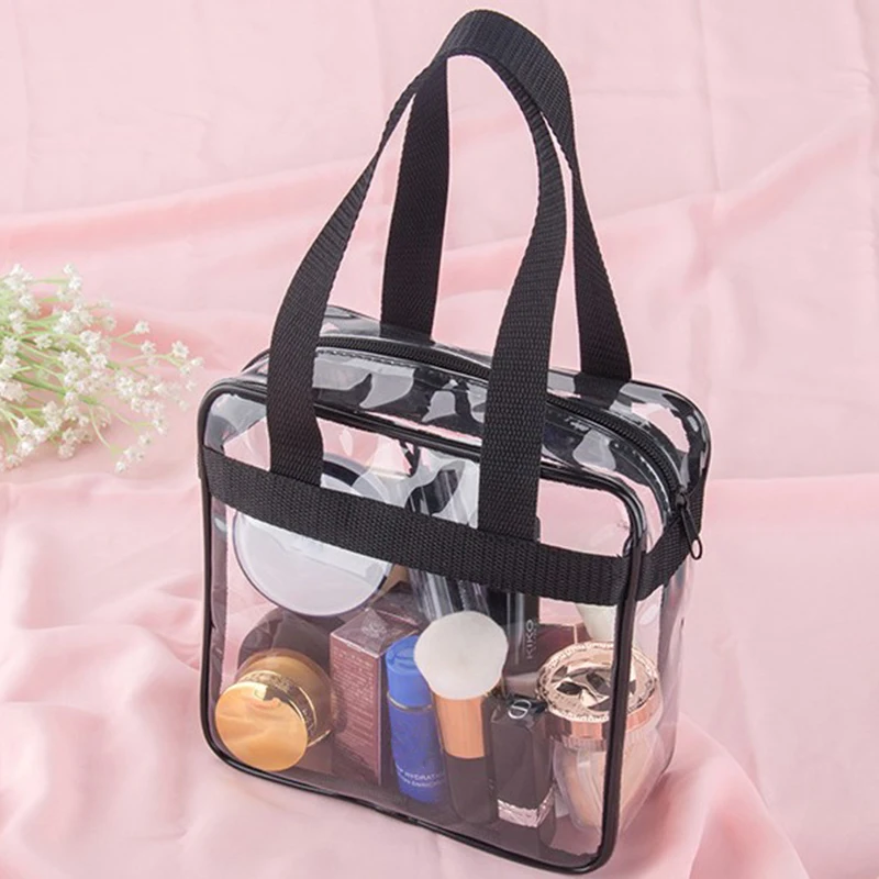 Сумка тоут прочная ПВХ конструкция на молнии сверху стадион безопасности