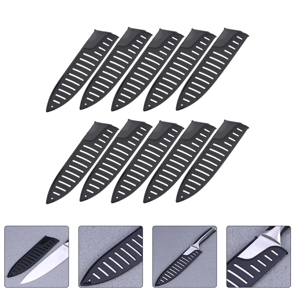 

10pcs 8 Inches Protector Portable Kitchen Sheath Cover Guard