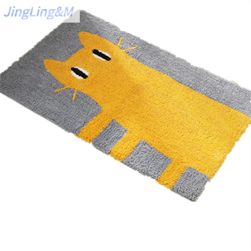 Ковер жаккардовый нескользящий коврик из полиэфирного волокна ручной работы с