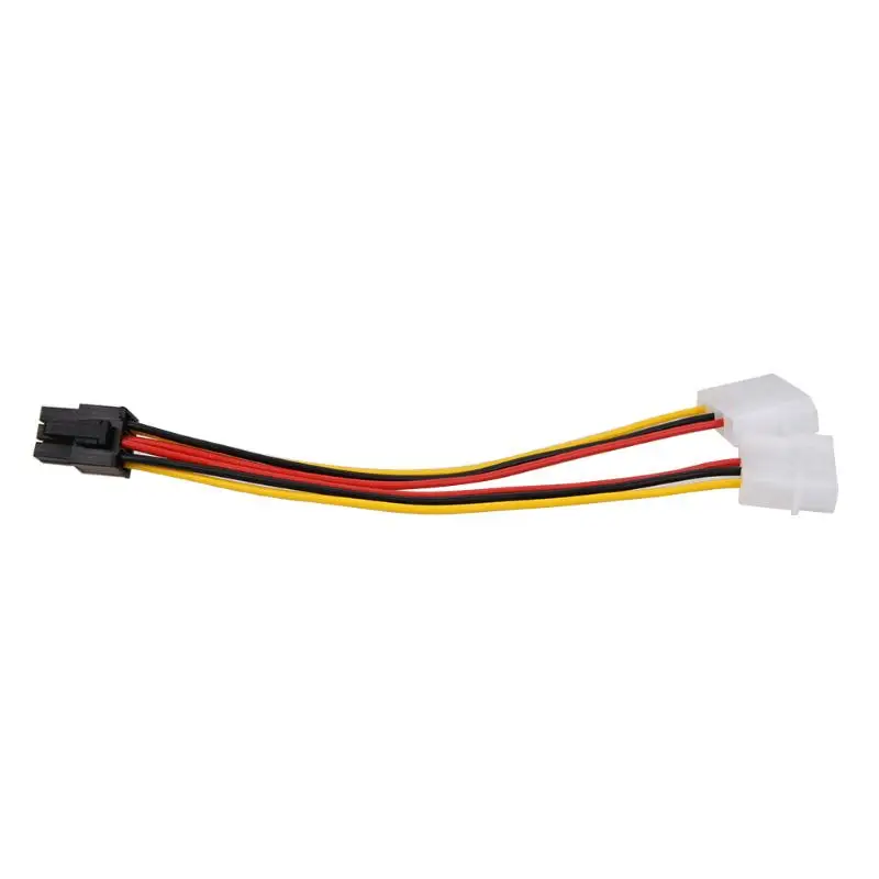 Кабель адаптер питания Molex IDE с 2 на 6 Pin папа разъем для видеокарт Прямая поставка 10