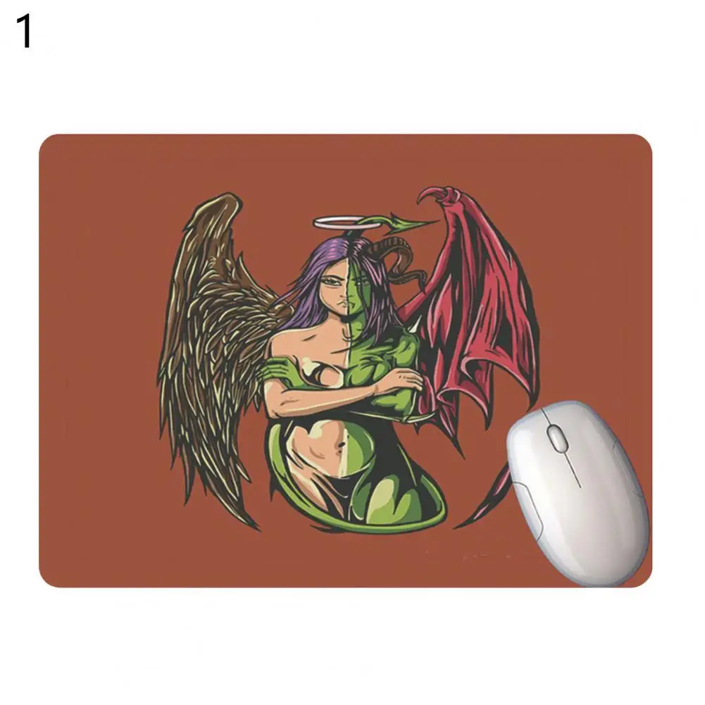 

Gothic Style Mouse Pad Soft Anti-slip Smooth Surface Creative Pattern Desk Mouse Mat Wrist Rest for Laptop