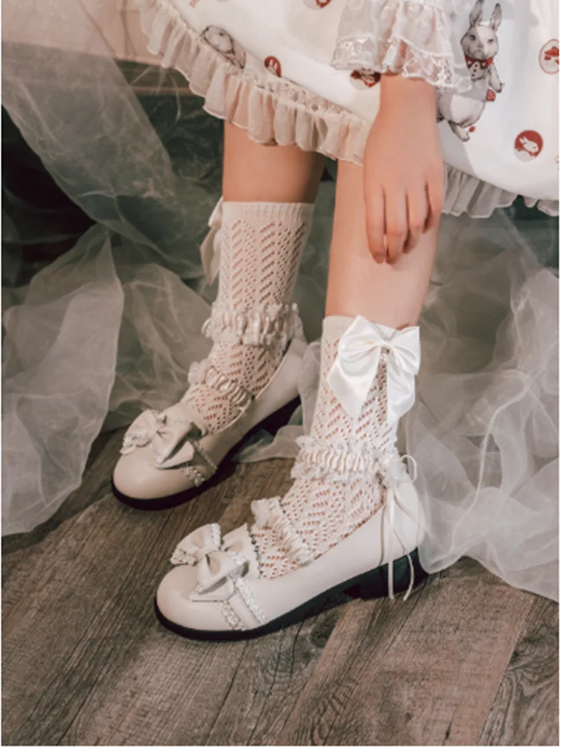 Туфли женские винтажные с круглым носком на толстом каблуке | Тематическая