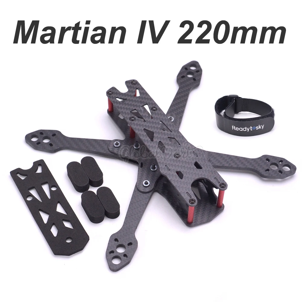 Martian IV 220 Φ мм с рукояткой толщиной 4 для FPV радиоуправляемого гоночного дрона
