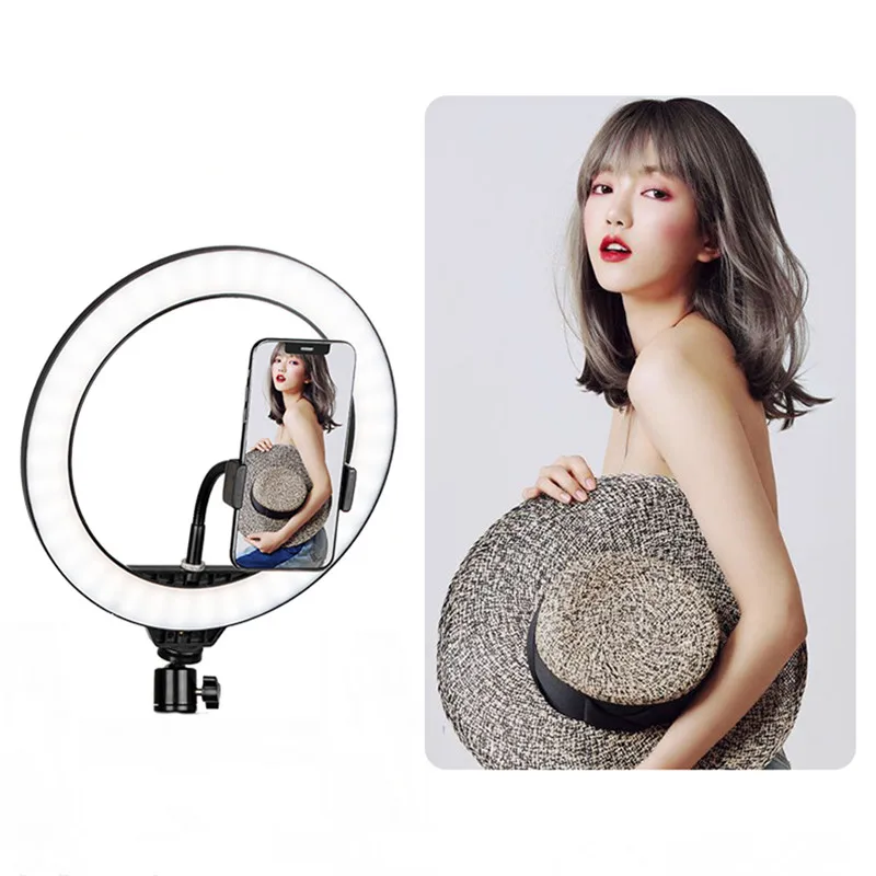 Светодиодный кольцевой светильник для селфи 16/26 см настольная лампа студии