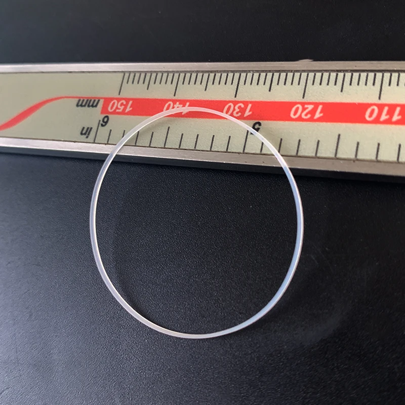 plastic white gasket for crystal glass Internal diameter 30-34.5mm Thickness 0.5mm Watch parts Watch Accessories，1pcs