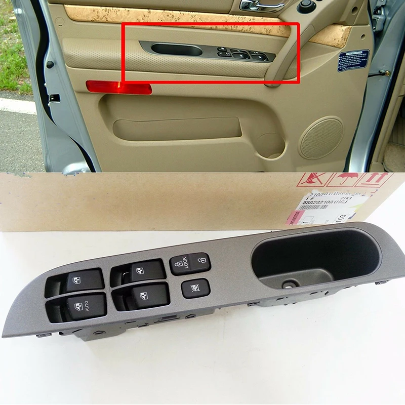 OEM 8582021001HCJ главный переключатель стеклоподъемника для Ssangyong Rodius Stavic 2005-2012 # |