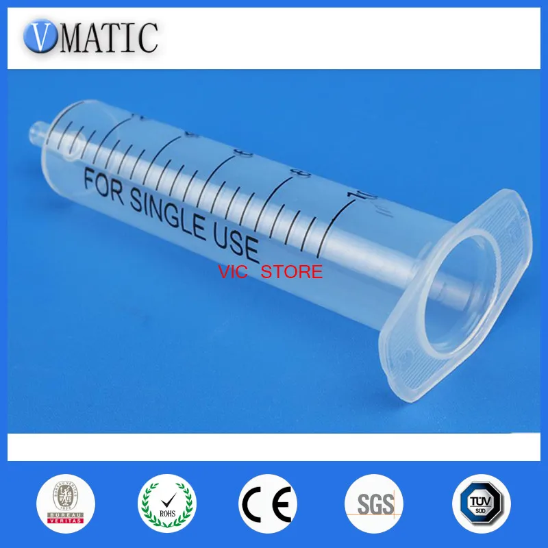 

High Quality 20Pcs 10Ml/10Cc Dispensing Plastic Liquid Dispenser Syringe