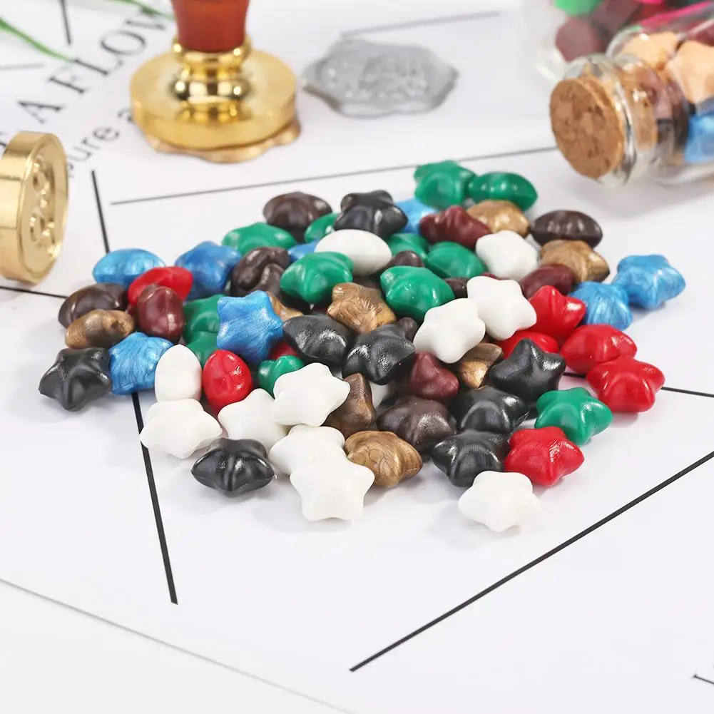 30 шт. в ретро-стиле со звездами Форма герметизирующий материал зерна огонь