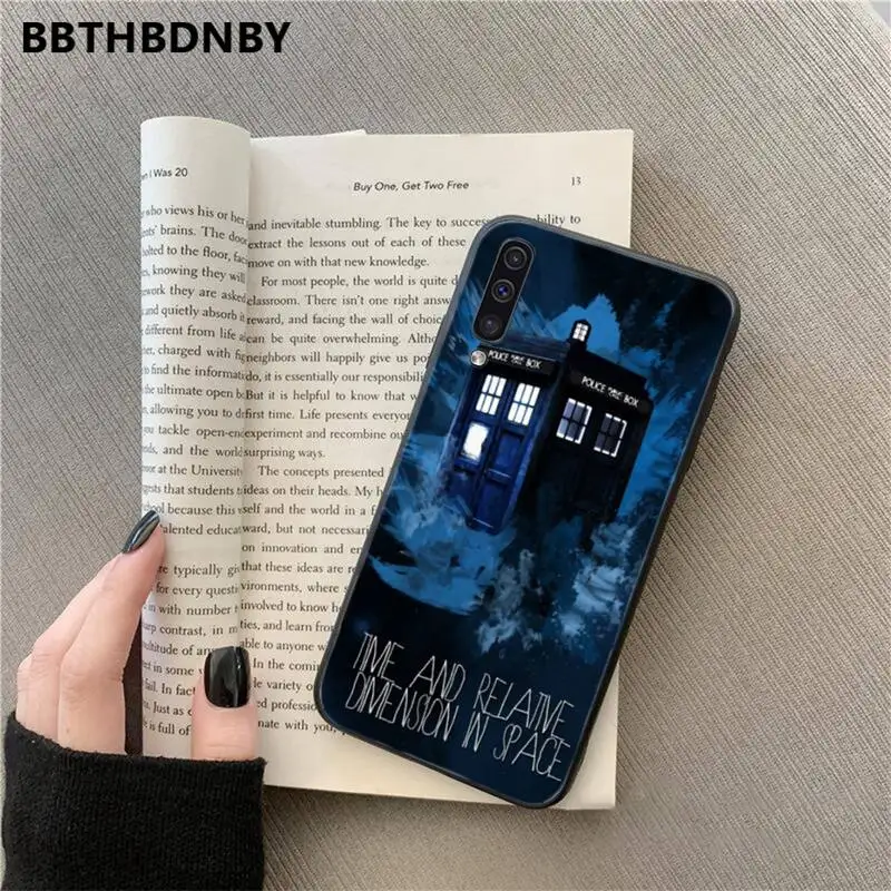 

Tardis Box Doctor Who Phone Case For Samsung A20 A30 30s A40 A7 2018 J2 J7 prime J4 Plus S5 Note 9 10 Plus