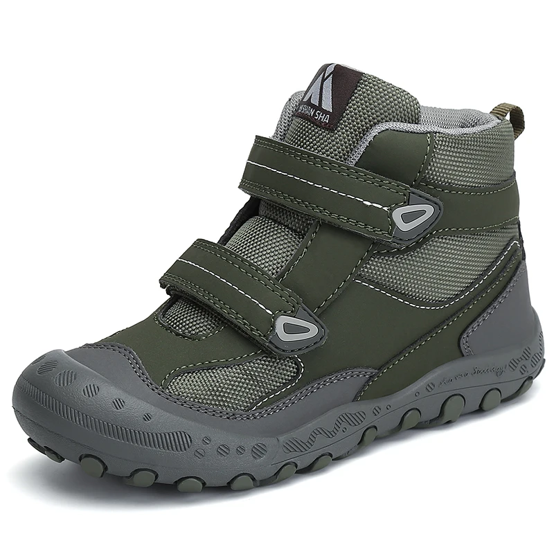 Осенние ботинки для девочек уличные кроссовки детские мальчиков обувь на