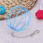 Позолоченный кормушка для пищевых мячей из нержавеющей стали, кормушка для домашних животных, крыс, мышей, кроликов, хомяков, травы