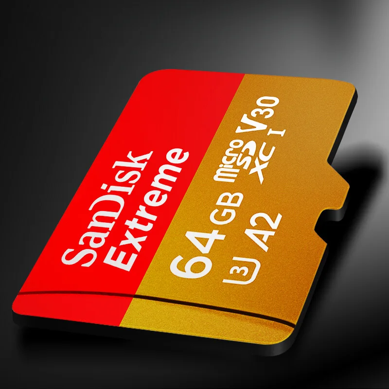 Двойной Флеш накопитель SanDisk Extreme карты памяти 400G 256G 128 ГБ 64 32G A2/A1 до 100 МБ/с.