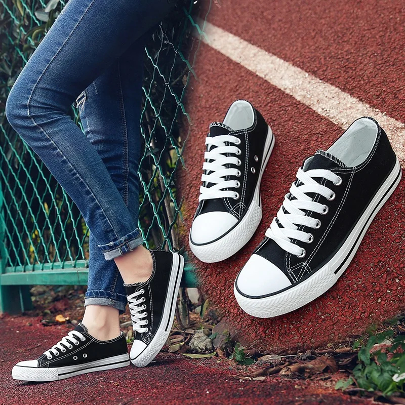 

New Classic All-match Low-top Canvas Shoes Female 1970S Shoes High-top Student Men and Women Couples Small White Shoes Tide