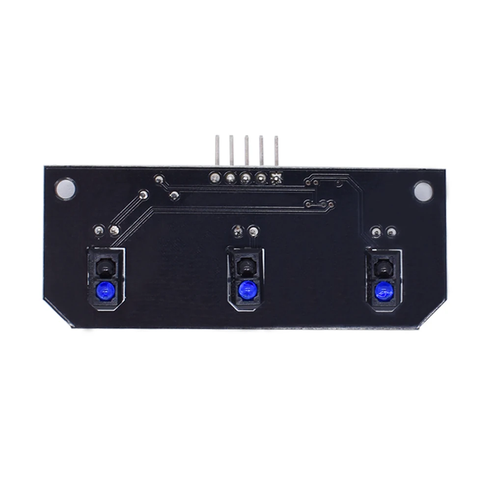 DC 5V 3 Channel Infrared Line Tracker Sensor Module Trio Detector Output TCRT5000 10mm Distance For Robot Kit AVR/ARM/PIC | Электронные