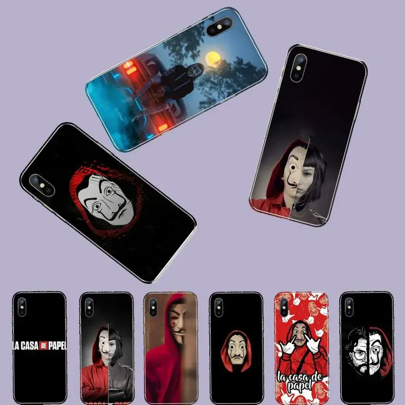 Новый черный чехол для мобильного телефона с фильмом paper house Britain iphone 4 4s 5 5s 5c se 6 6s 7 8