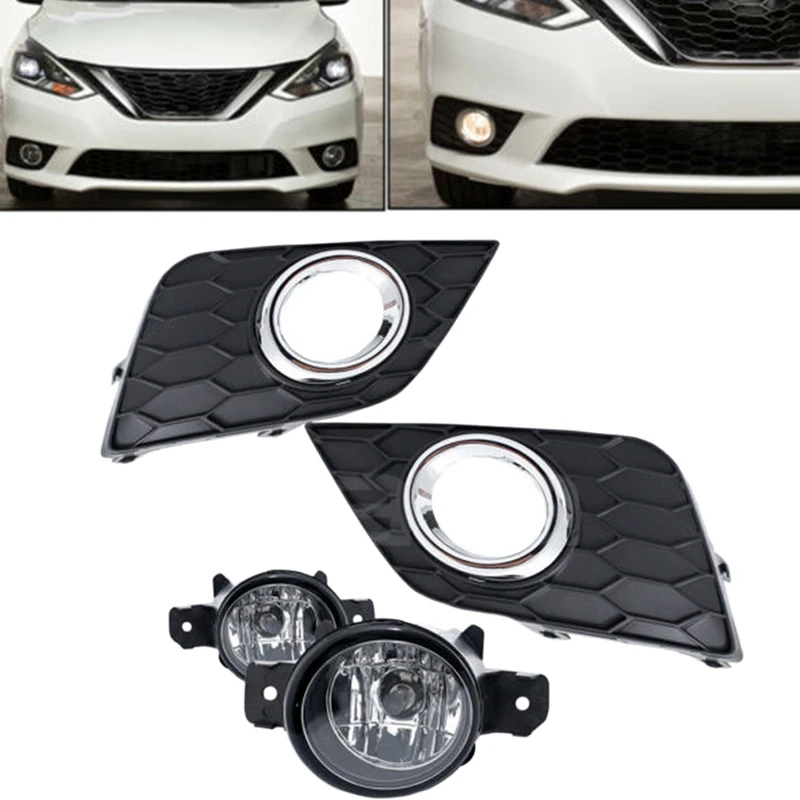 Бампер противотуманные фары + переключатель лампы жгут проводов для Nissan Sylphy Sentra