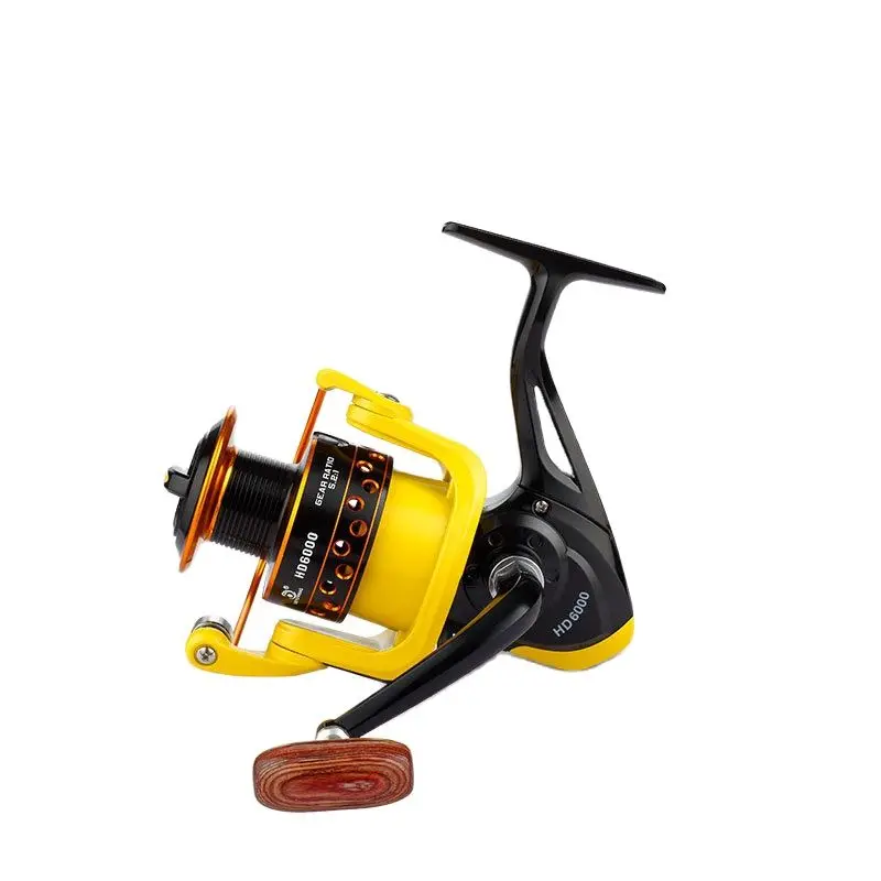 Металлическая Рыболовная катушка без зазора для спиннинга высокоскоростная