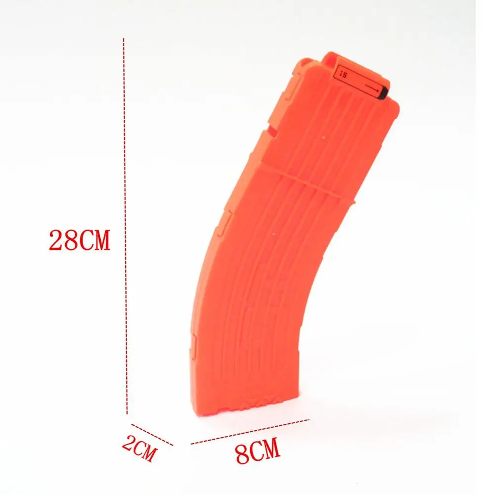 

Professional Gun Toy Accessory Wide Scope of Application Safety Reliability Safety Soft Bullet Holder Clip Necessary Toy