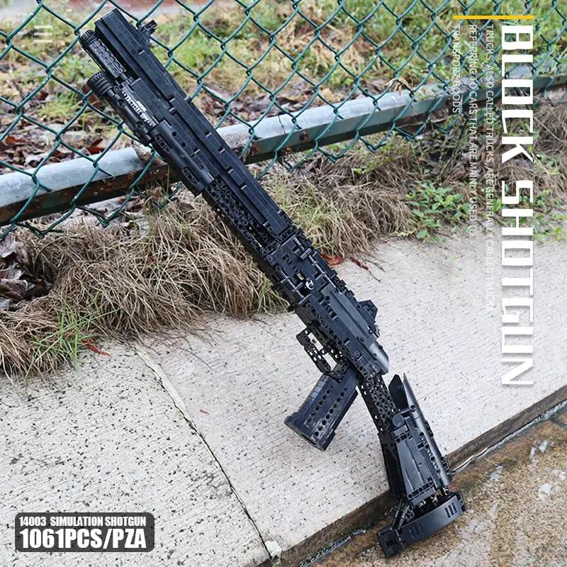 Молд король сборка блочный пистолет оружие BENELLI M4 Super 90 автоматический модели