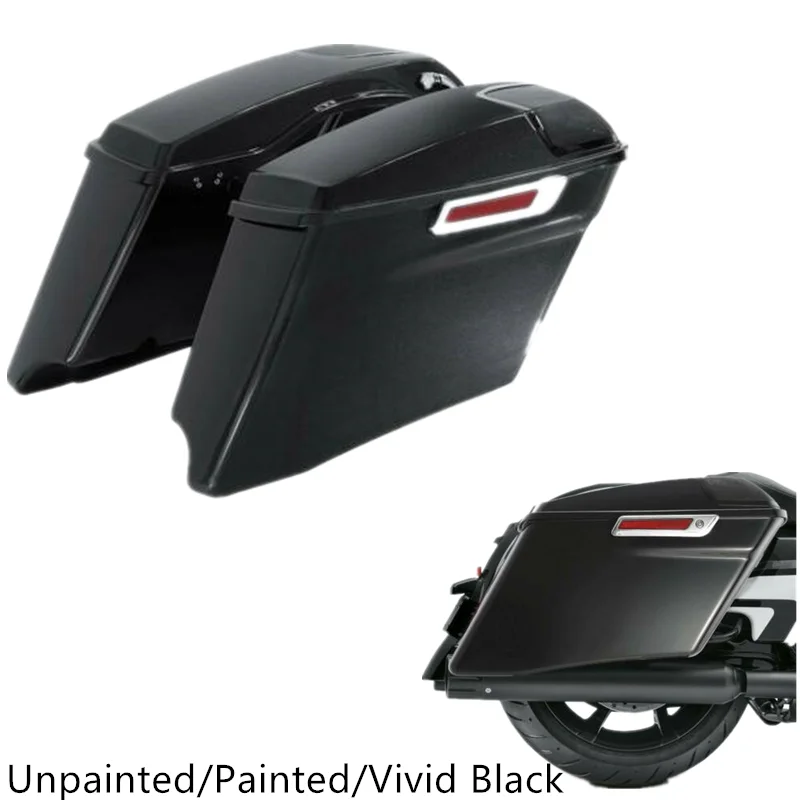 Мотоциклетные 4 дюймовые удлиненные сиденья для Harley Touring CVO Road King Electra Street Glide Ultra