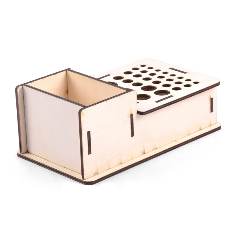 Деревянный ящик для хранения инструменты студийного моделирования держатель