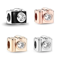2pcslot beaded charms female european and american creative small camera camera video recorder accessories diy jewelry beads