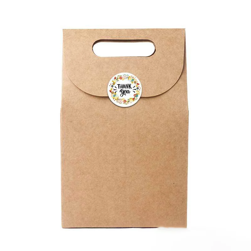 

500pcs Stickers Roll Gift Scrapbooking Sealing Stickers Thank You Letter Labels Gift Scrapbook Sealing Sticker