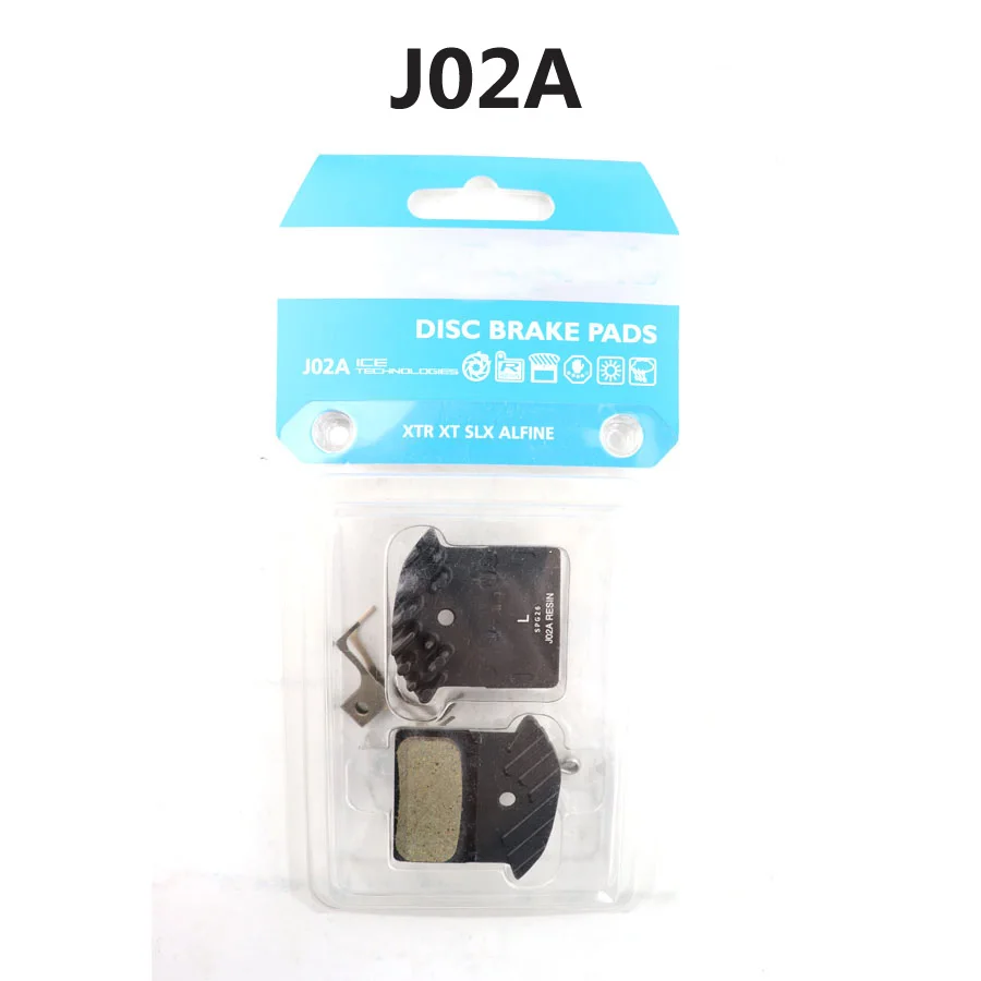 SHIMANO J02A полимерная тормозная колодка DEORE XT SLX Ice Tech тормозная колодка горный велосипед BR M987 M985 M675 M666 Запчасти для велосипедов