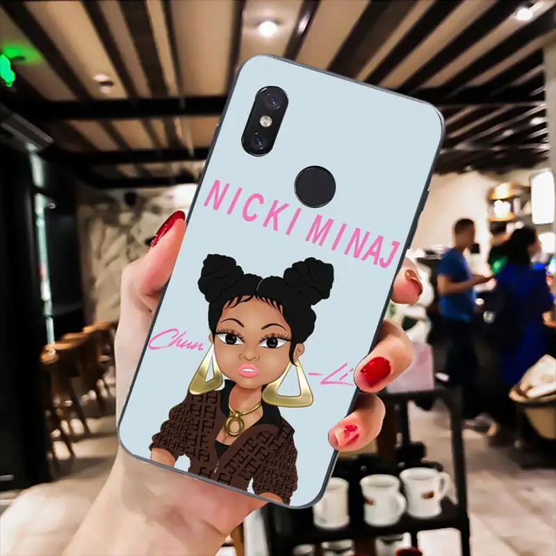 

Rap Queen Nicki Minaj Phone Case For Xiaomi Mi 10 5 6 A2 A2lite A1 9 9SE 8Lite 8explorer Pocophone F1 Fundas Cove