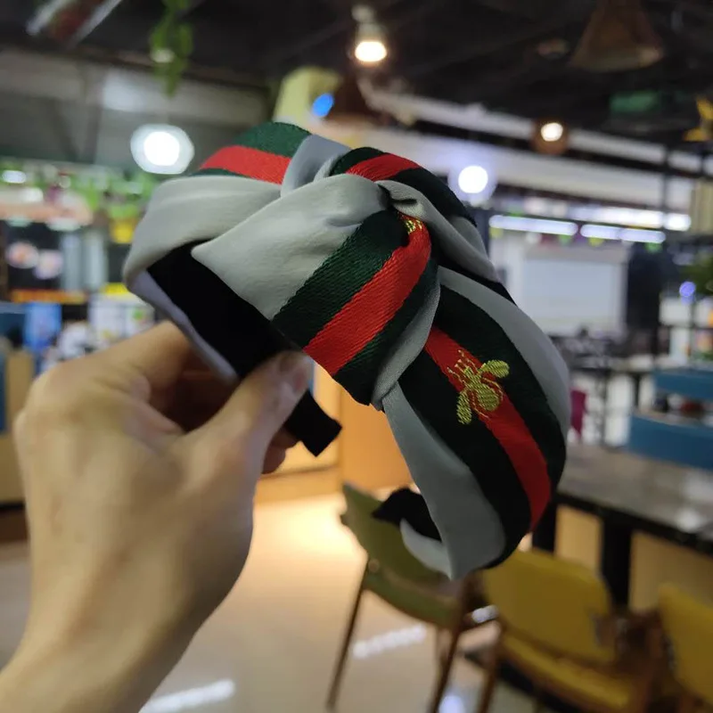 Хит продаж хит онлайн знаменитые резинки для волос маленькие пчелы ткань большие