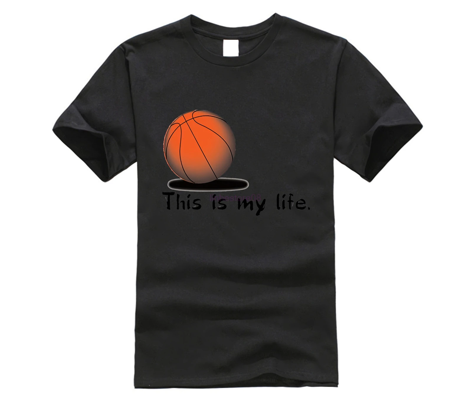 Топы летняя крутая забавная футболка это моя жизнь баскетбольная сетчатый мяч