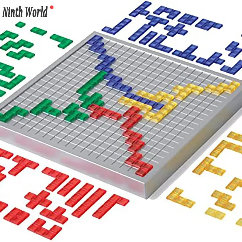 2021 г. настольная игра Blokus Обучающие игрушки на площади легкая для детей серия