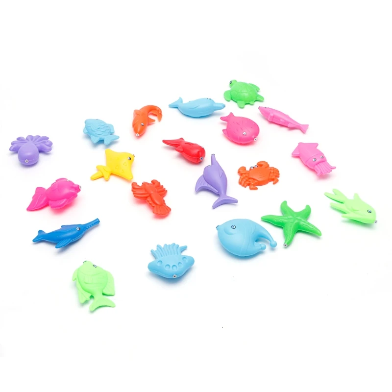 Развивающие детские магнитные удочки для рыбалки модель игрушки забавная игра