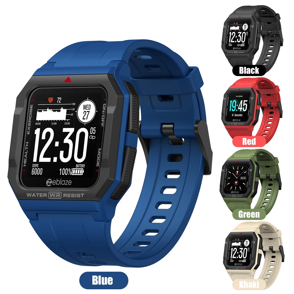 

Zeblaze Ares Retro умные часы с сенсорным экраном 1,3 дюймов 5,1 датчик сердечного ритма