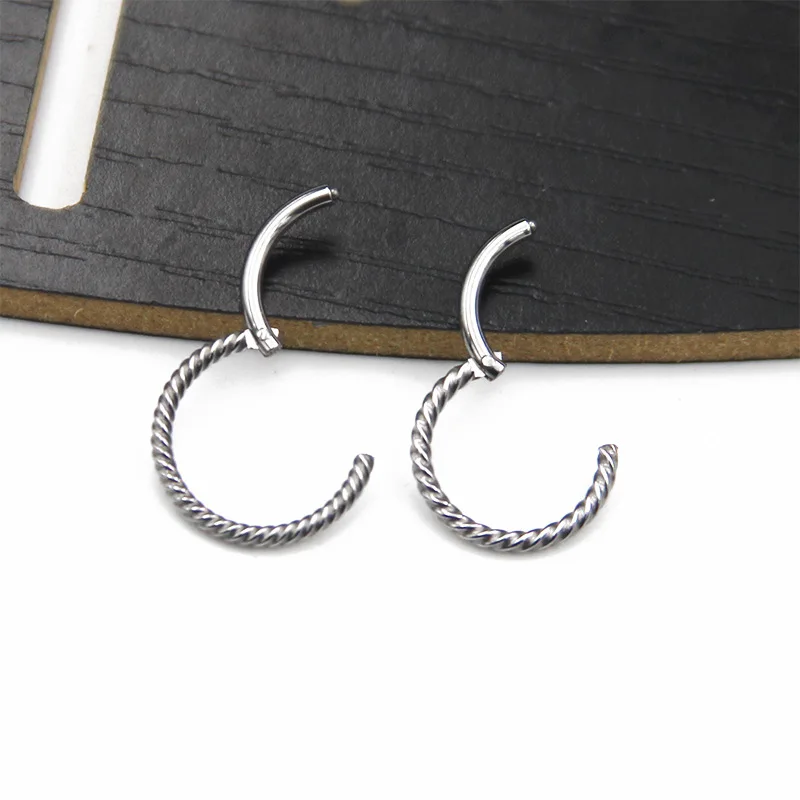 Новое поступление 16g скручивающееся сегментное кольцо из нержавеющей стали Seprum